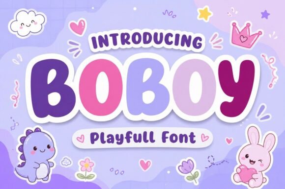 Boboy: The Cheerful Display Typeface That Elevates Campaign Visuals
