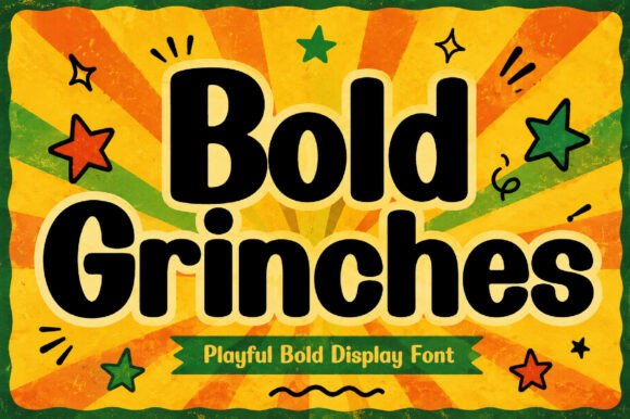 Bold Grinches: The Playful Typeface That Elevates Small Business Branding