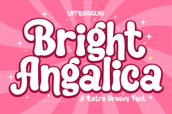 Bright Angelica: The Retro Display Font for Handmade Crafts