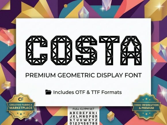 Costa: The Premium Display Typeface That Elevates Campaigns