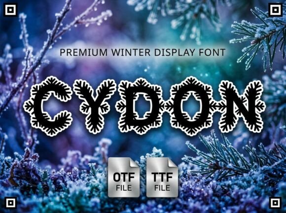 Cydon: The Frosty Display Typeface That Cools Your Campaign