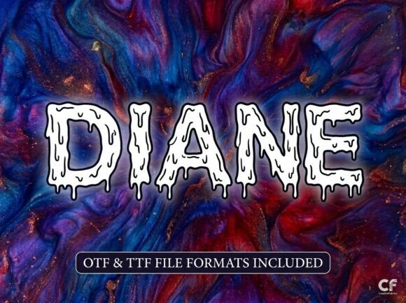 Diane: A Stunning Display Typeface for Modern Web Design