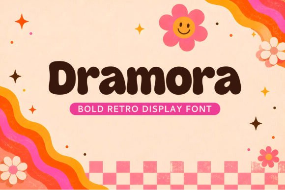 Dramora: The Bold Display Font for Engaging Editorial Design
