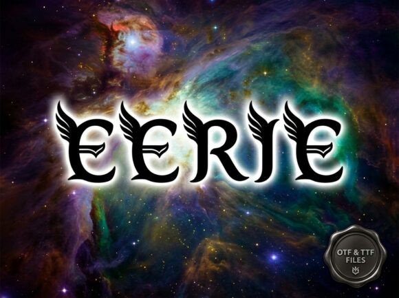 Eerie: The Gothic Typeface That Elevates Dark Campaigns