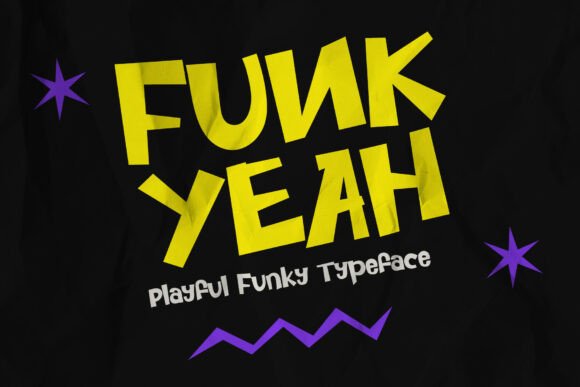 Funk Yeah: The Bold Display Typeface for High-Energy Campaigns
