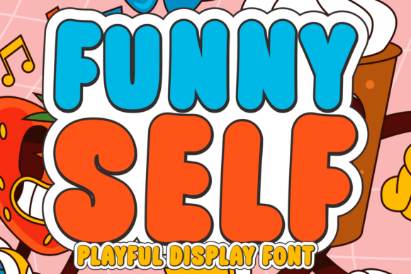 Funny Self: A Playful Display Typeface for Editorial Design