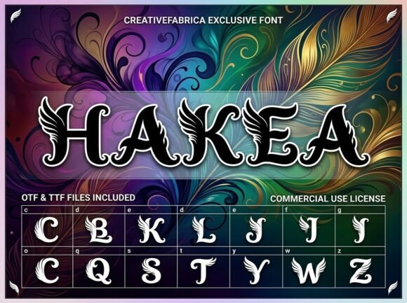 Hakea: The Perfect Display Font to Elevate Your Brand Identity