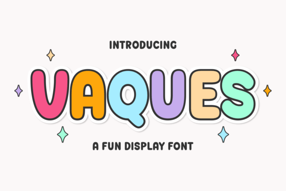 Injecting Maximalist Energy with the Vaques Display Typeface