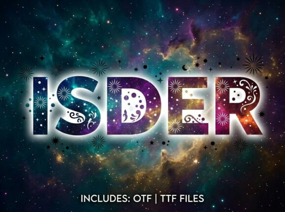 Isder: The Display Font That Captures Attention in Every Campaign