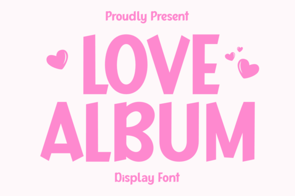 Love Album Font for Business Branding
