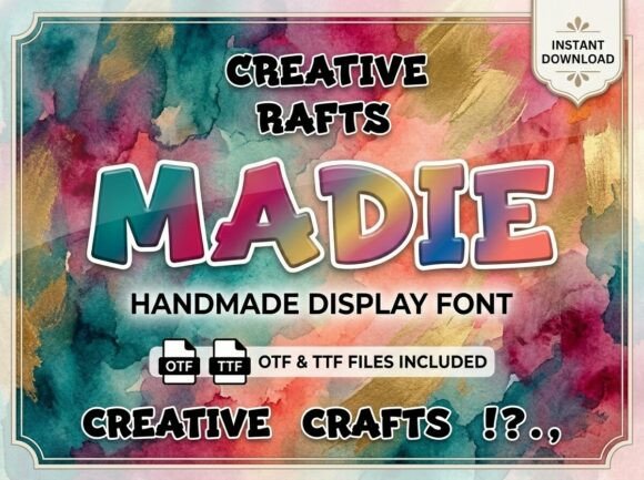 Madie: The Display Typeface That Elevates Small Business Branding