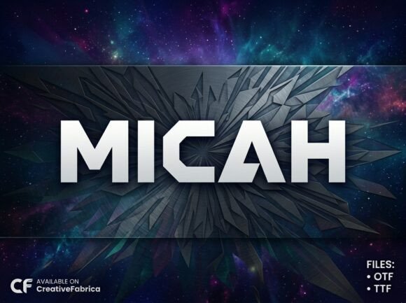 Micah: A Display Typeface That Transforms Editorial Design