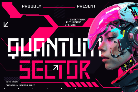 Quantum Sector: The Cyberpunk Typeface That Transformed My Brand