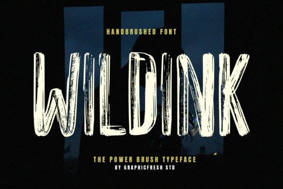 Wildink: The Bold Display Font for Handmade Branding