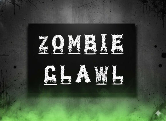 Zombie Clawl: The Ultimate Display Typeface for Horror Web Design
